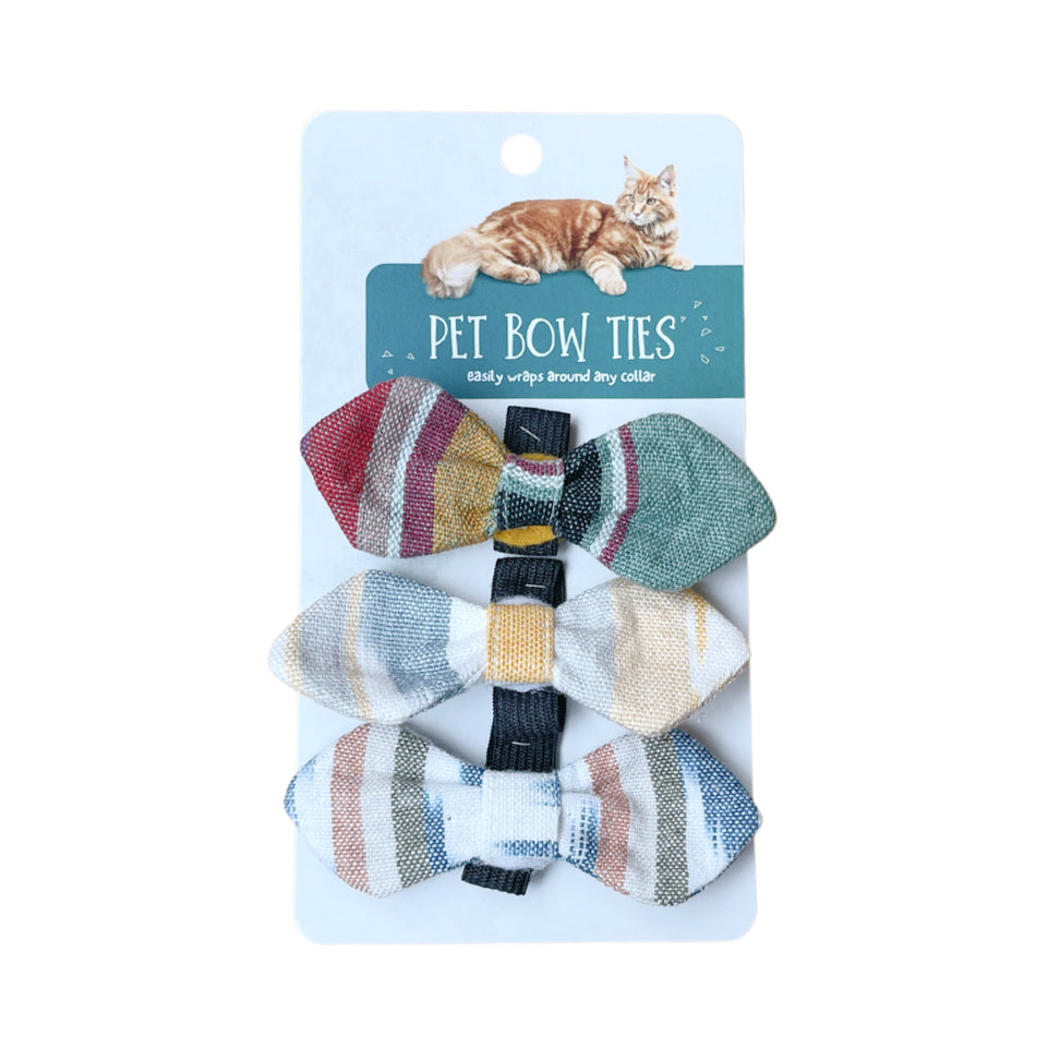 Handwoven Bow Tie Set of 3
