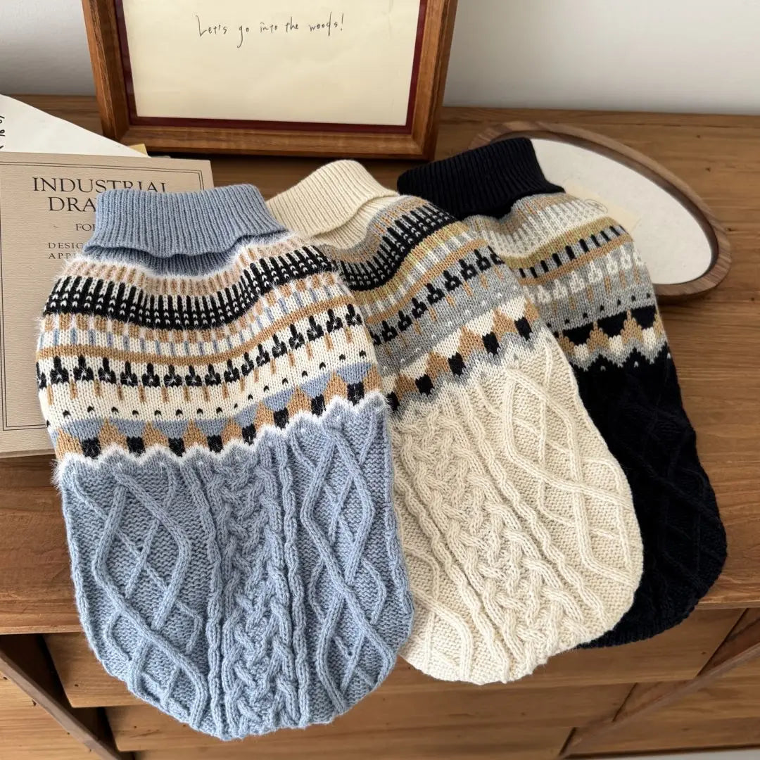 Fair Isle Knit Sweater
