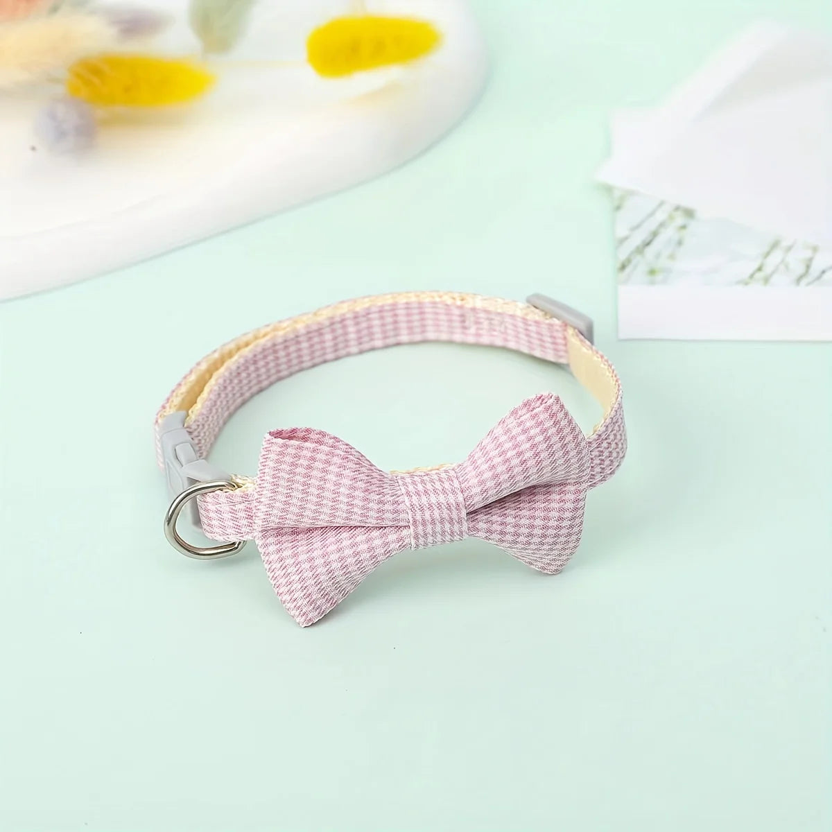 Plaid Knot Collar