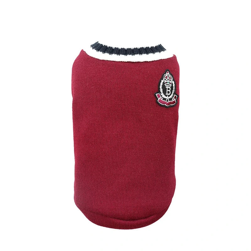 Varsity V-Neck Sweater Vest