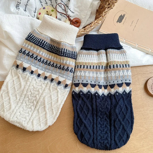 Fair Isle Knit Sweater