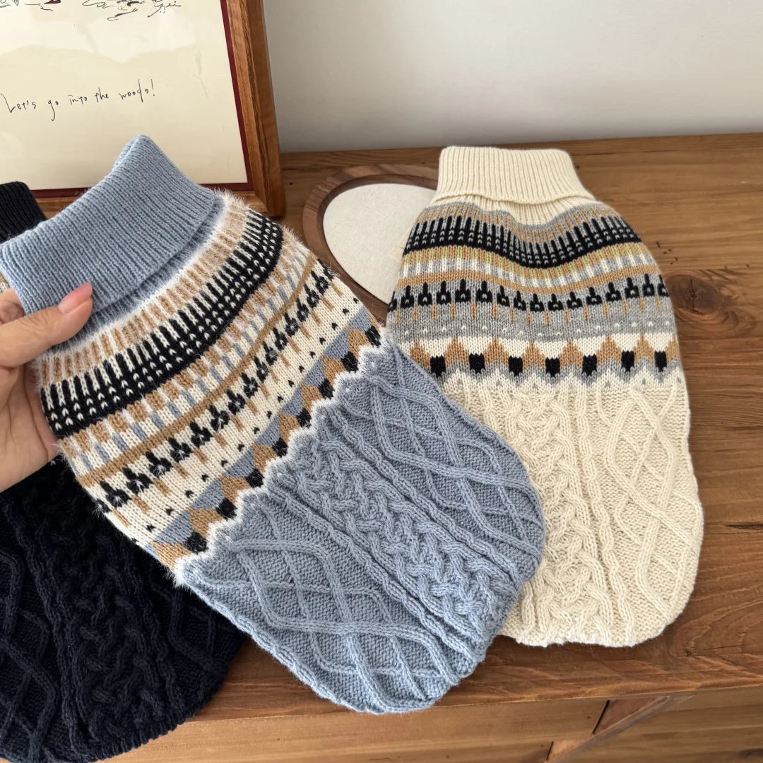 Fair Isle Knit Sweater