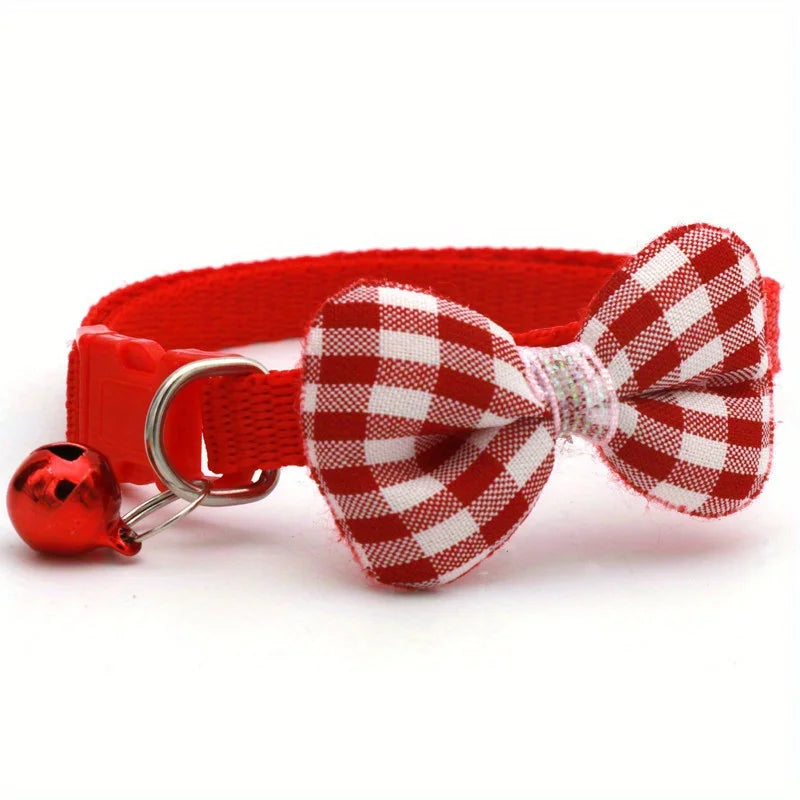 Plaid Knot Collar