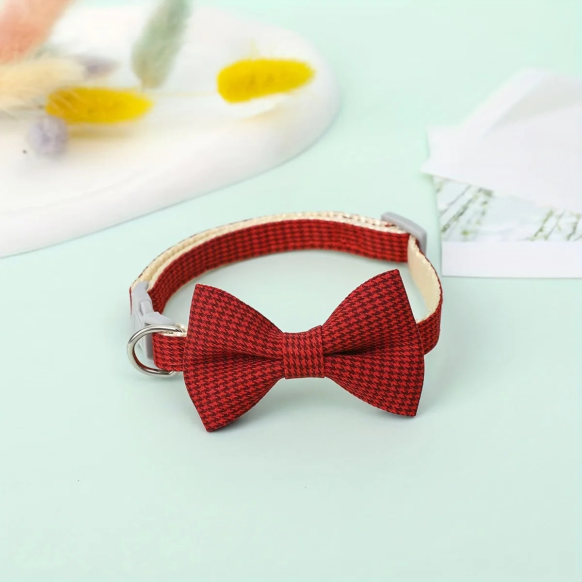 Plaid Knot Collar