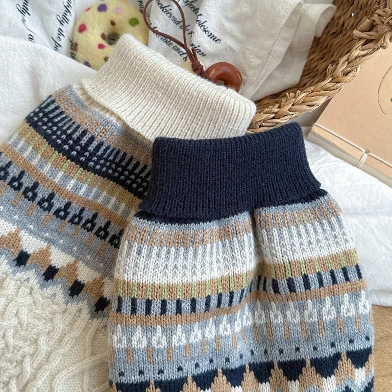 Fair Isle Knit Sweater