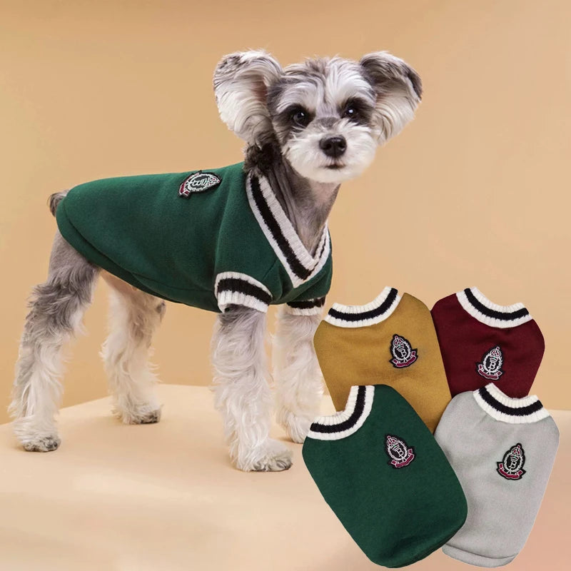 Varsity V-Neck Sweater Vest