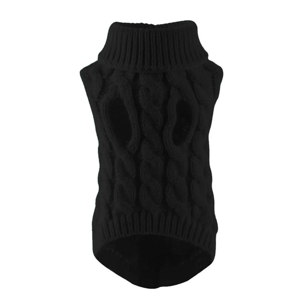 Tailvani Cable Knit Dog Sweater