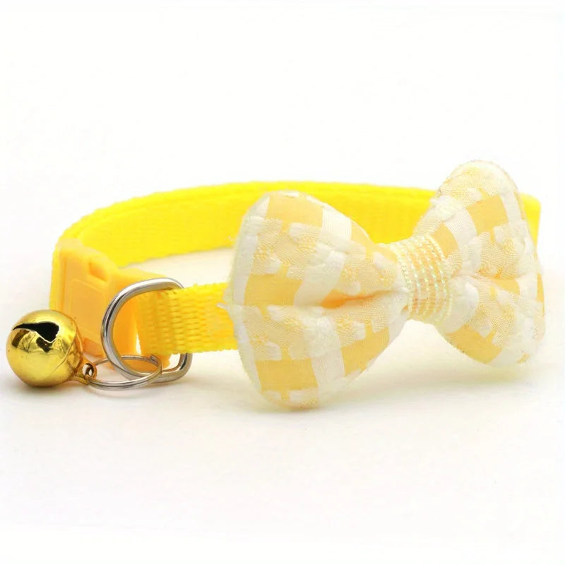 Plaid Knot Collar
