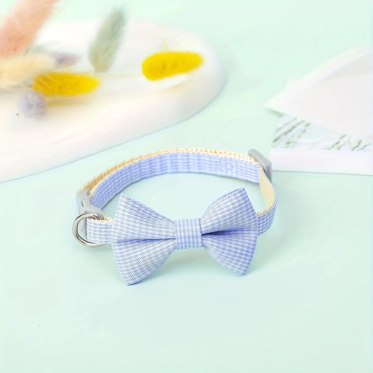 Plaid Knot Collar