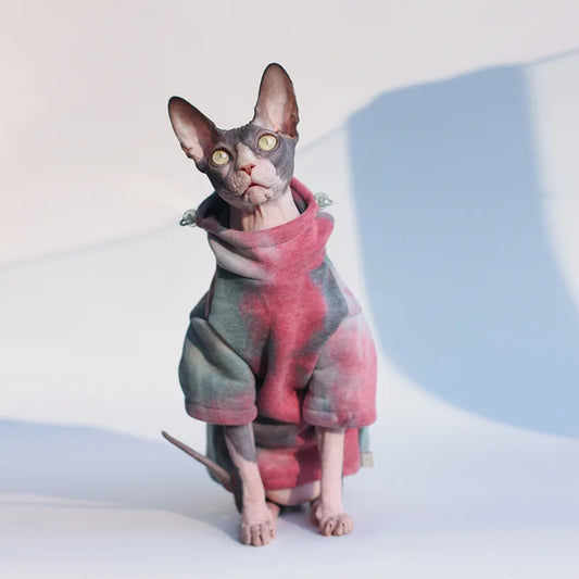 Fleece-Lined Cat Hoodie