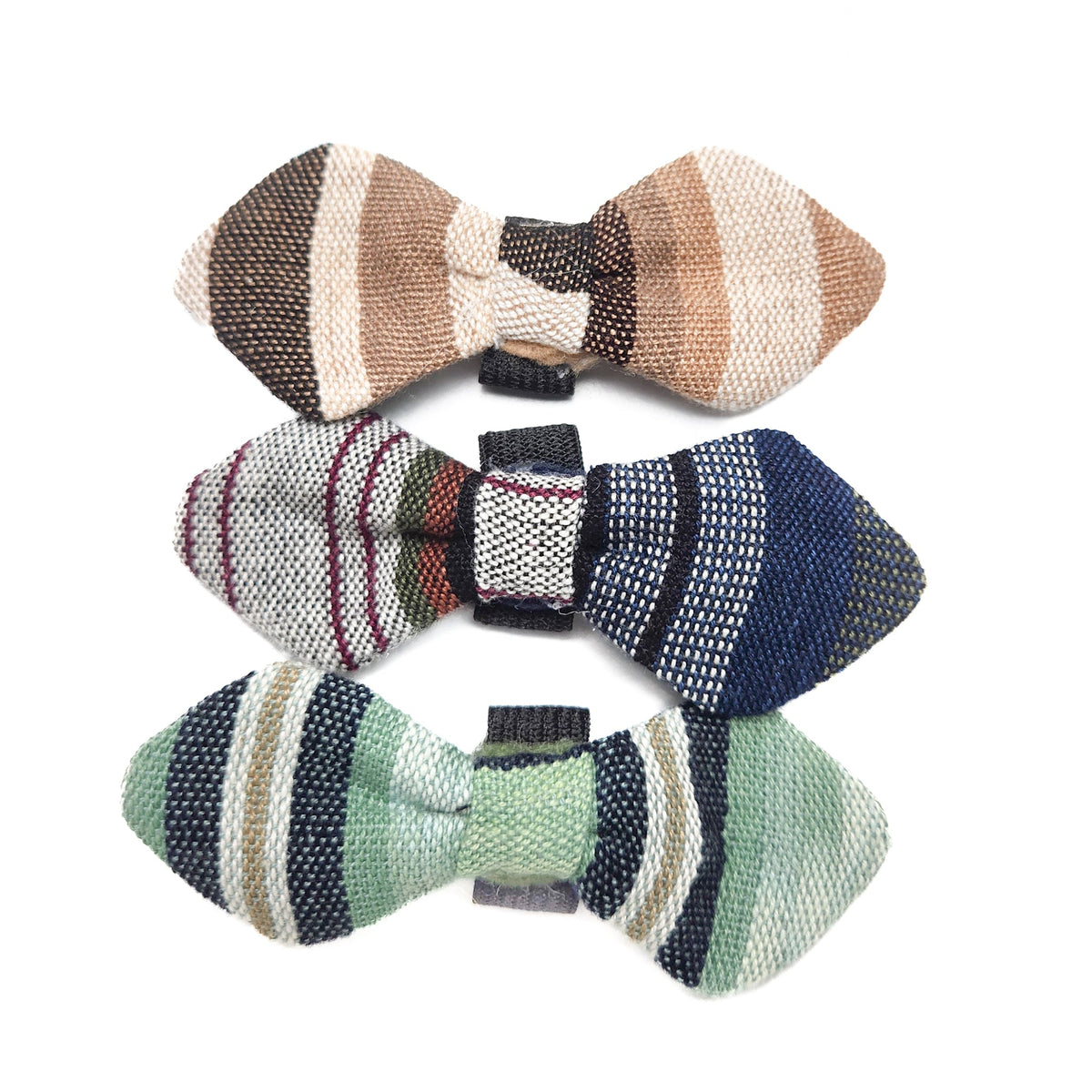 Handwoven Bow Tie Set of 3